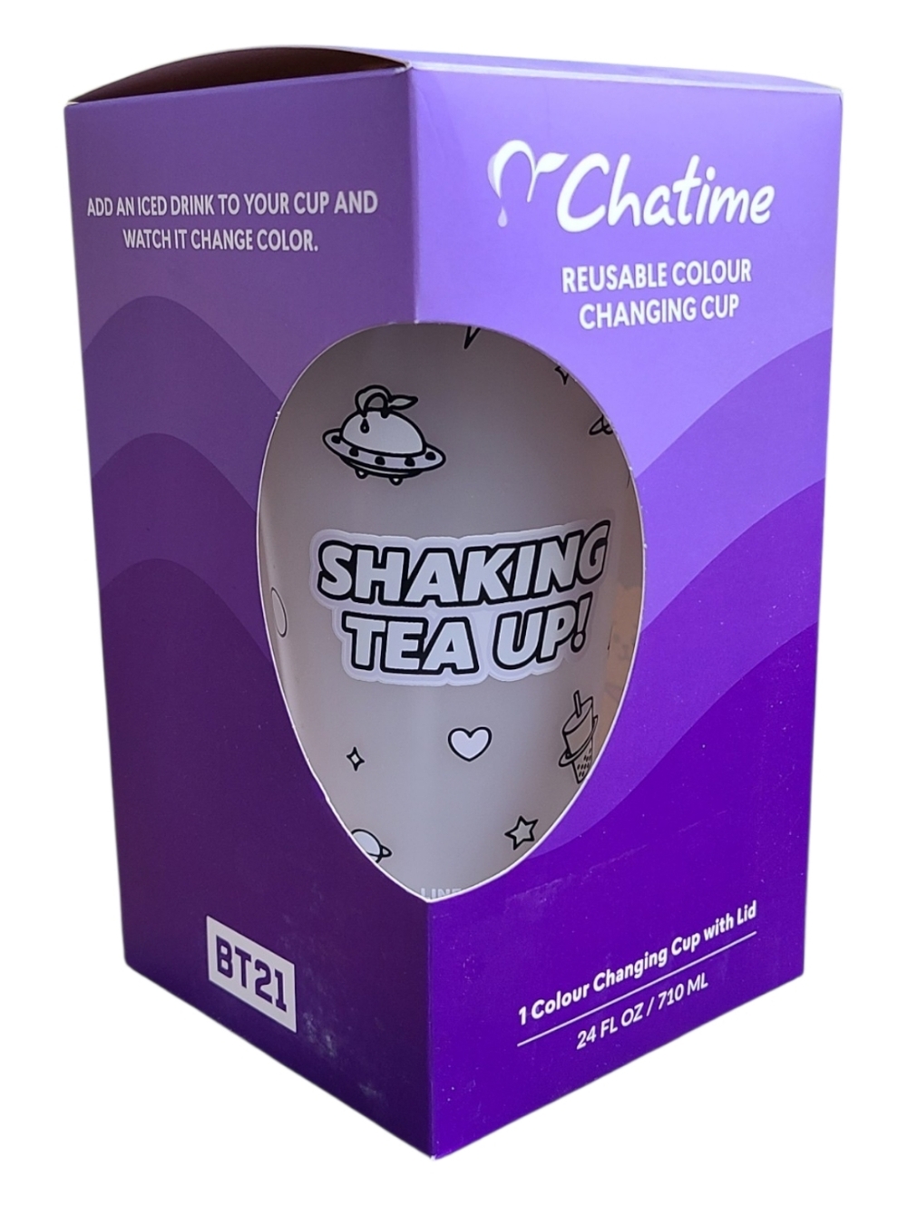 Chatime BT21 Color-Changing Cup